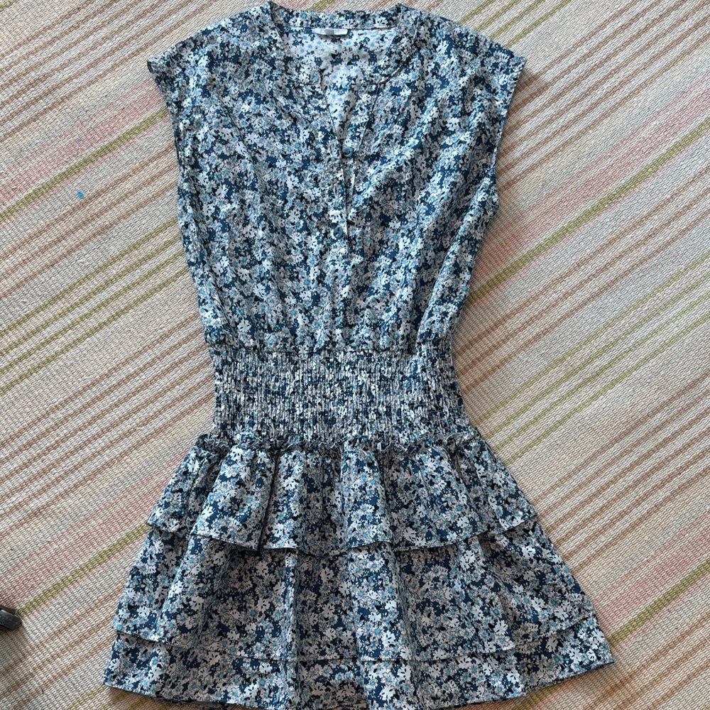 Charming Floral Ruffle Dress for Kids